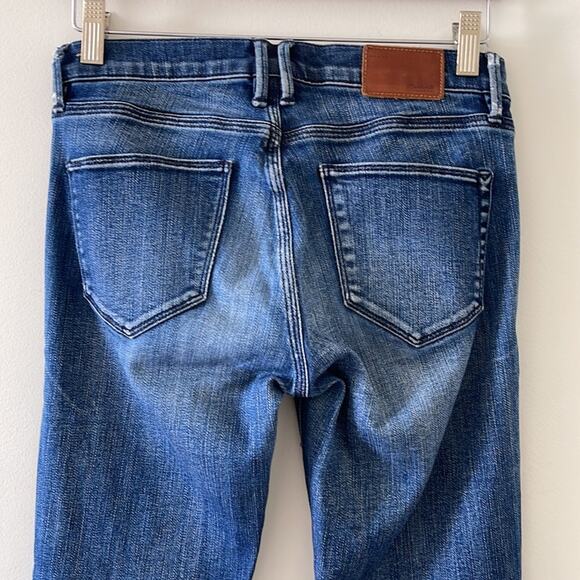 Madewell Skinny Skinny Ankle Zipper Jeans Size 25 - Picture 6 of 8